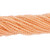 Round Faceted Glass Beads 2mm-Apricot