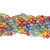 Round Faceted Glass Beads 10mm – Rainbow Mix