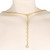 14K Gold Filled 3.5mm Chain Extender w/ CZ Drop