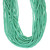 Rondelle Faceted Glass Beads 4mm -Seafoam Green
