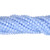 Rondelle Faceted Glass Beads 4mm- Icy Blue