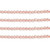 Round Faceted Glass Beads 3mm- Light Pink