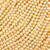 Crystal Glass Pearls 6mm- Champagne