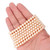 Crystal Glass Pearls 6mm- Creamy Peach