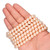 Crystal Glass Pearls 8mm-Creamy Peach
