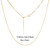 14K Gold Filled Add-A-Bead 0.85mm Box Chain Necklace