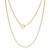 14K Gold Filled 16" 1.4mm Rope Necklace