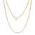 14K Gold Filled 20" 1.4mm Rope Chain Necklace