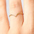 14k Gold Filled Chevron Ring  Size 6