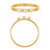 14K Gold Filled 3 2mm White CZ Stacking Ring