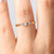 14K Gold Filled 3 2mm White CZ Stacking Ring