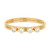 14k Gold Filled 4 2mm White 3A CZ Stacking Ring