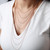 22 IN 1 mm 14K Rose Gold Filled Ball Chain Necklace
