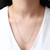 14K Gold Filled 22” Adjustable 1.7mm Cable Chain Necklace