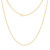 14k Gold Filled 18" 1.0mm Snake Chain Necklace