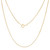 14K Gold Filled 18” 1.5mm Curb Chain Necklace