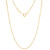 14K Gold Filled 16” 0.75mm Box Chain Necklace