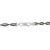 Sterling Silver 16” 3.5mm Two-Tone Twisted Magic Necklace