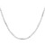 Sterling Silver 14" Faceted Ball & Bar Chain Necklace