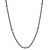 Sterling Silver 18” 1.3mm Two-Tone Rope Necklace