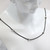 Sterling Silver 18” 1.3mm Two-Tone Rope Necklace