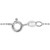 Sterling Silver 16" Stud Ball Chain Necklace
