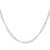 Sterling Silver 16" Singapore Chain Necklace