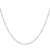 Sterling Silver 18" 1.46mm Singapore Chain Necklace