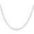 Sterling Silver 18" 1.26 mm Corner Cut Box Chain Necklace