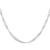 Sterling Silver 16" 2.85mm Singapore Chain Necklace