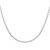 Sterling Silver 16" 0.89mm Round Box Chain Necklace