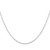 Sterling Silver 18" 0.97mm Twisted Box Chain Necklace