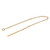 14K Gold Filled Long Cable Chain Threaders W/ Ring
