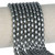 Oval Crystal Glass Pearls 4x6mm-Charcoal Gray