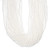 Oval Crystal Glass Pearls 4x6mm- White