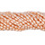 Oval Crystal Glass Pearls 3x5mm- Pale Copper