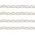 Oval Crystal Glass Pearls 3x5mm-Cream