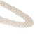 Oval Crystal Glass Pearls 3x5mm-Cream