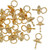 14k Gold Filled Cup & Twist Peg Drop 4mm