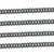 Rondelle Crystal Glass Pearls 6mm- Charcoal Gray