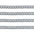 Rondelle Crystal Glass Pearls 6mm- Silver