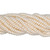Rondelle Crystal Glass Pearls 6mm-Cream