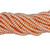 Rondelle Crystal Glass Pearls 6mm-Pale Copper