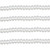 Rondelle Crystal Glass Pearls 4mm-White