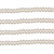 Rondelle Crystal Glass Pearls 4mm-Cream
