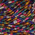 Dyed Hammer Shell Heishi Beads 5mm – Multicolored