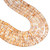 Spiny Shell Heishi Beads 8mm- Orange Cream