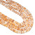 Spiny Shell Heishi Beads 10mm- Orange Cream