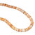 Spiny Shell Heishi Beads 10mm- Orange Cream