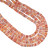Pectin Shell Heishi Beads 8mm- Sunset Ombre